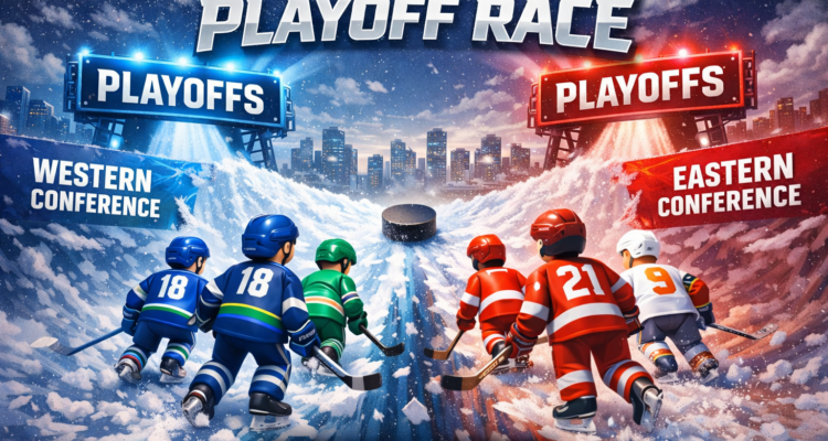 #657 NHL DeBoer für Roy – Playoffrennen in West und Ost